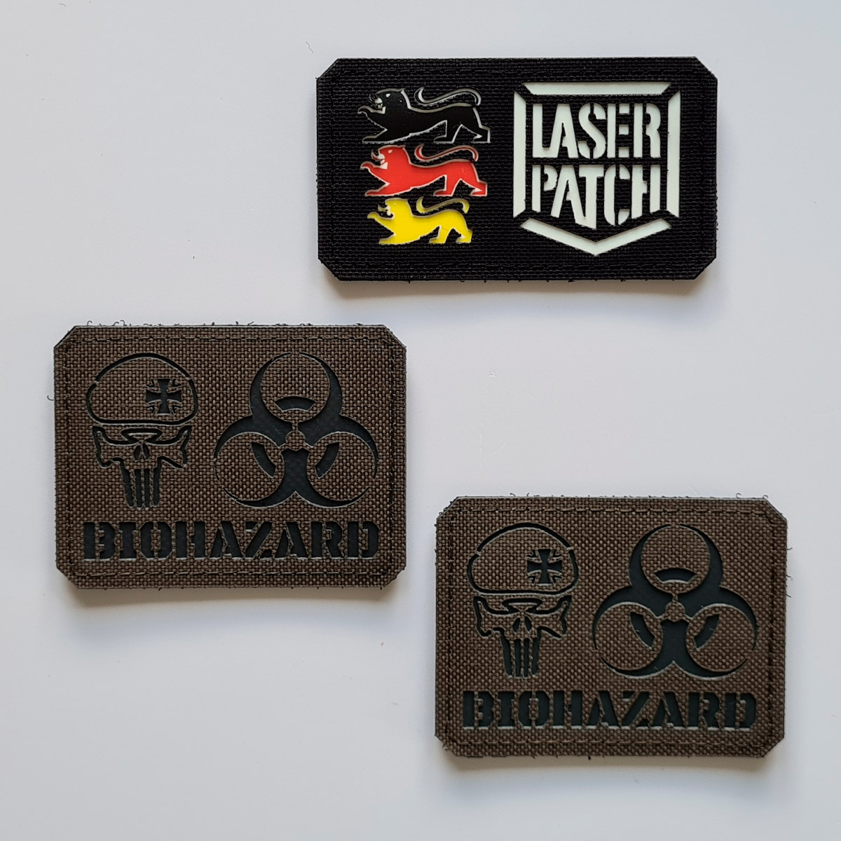 Bundeswehr Biohazard Laser Cut Patch