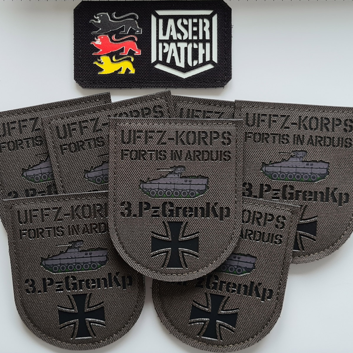 Bundeswehr Laser Cut Patch