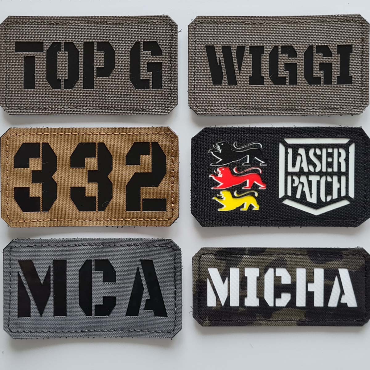 kaufen Callsign Name Army Laser Cut Patch