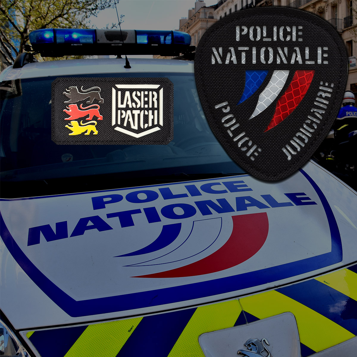kaufen Police Nationale Lasercut Patch