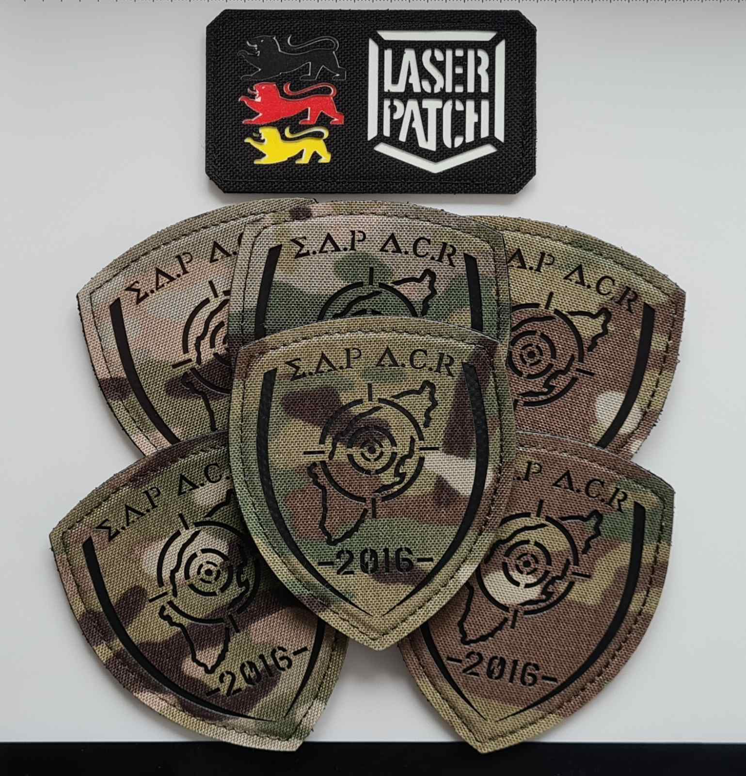 Airsoft Grecee Laser Cut Patch